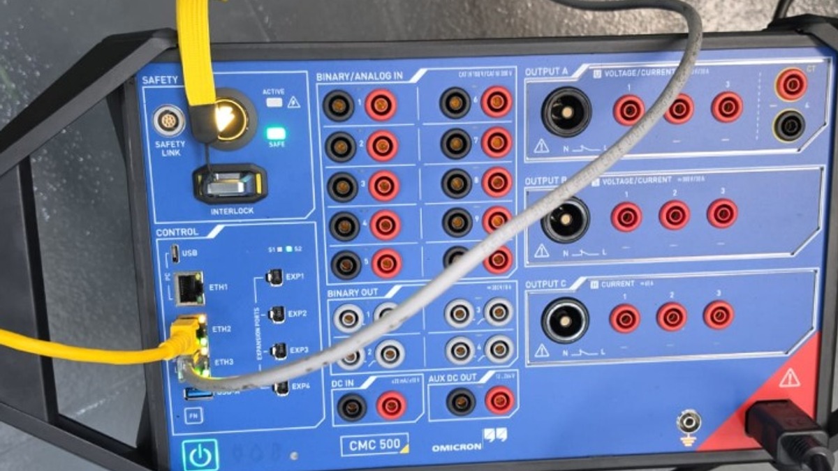 Mala de Testes OMICRON CMC 500 / 356